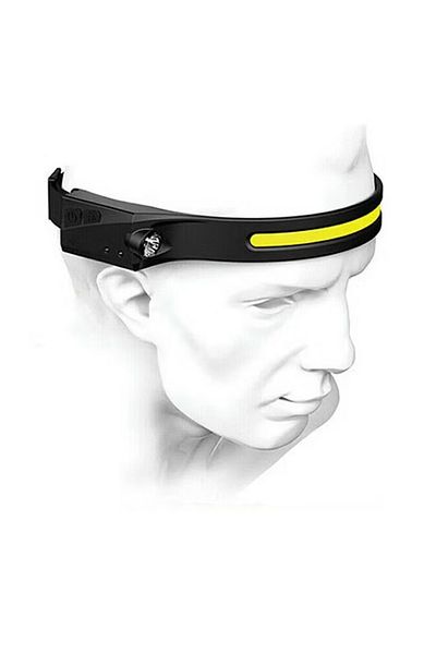 rexa Rechargeable COB LED Headlamp – Motion Sensor, Waterproof, 230° Wide Beam