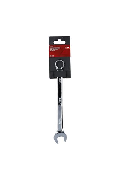 ACE Non-Slip Comfort Grip Ergonomic Handle Combination Wrench Silver 18mm