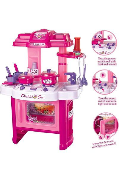 Biki Kitchen Toy Set for Girls