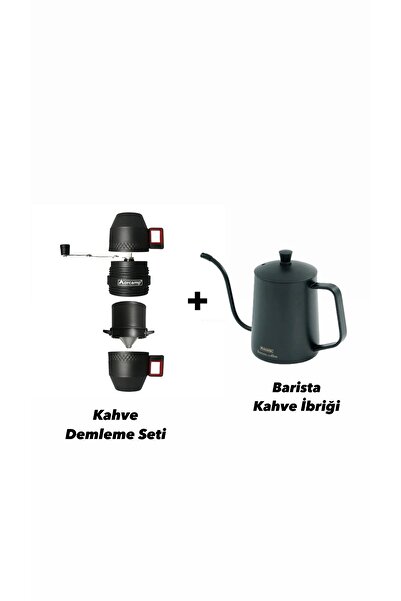 Orcamp Kahve Demleme Seti + Barista Kahve İbriği