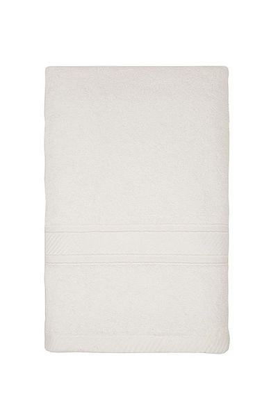 Trident 2Piece 100 Cotton 500 GSM Plush Towel Set White 70x140cm