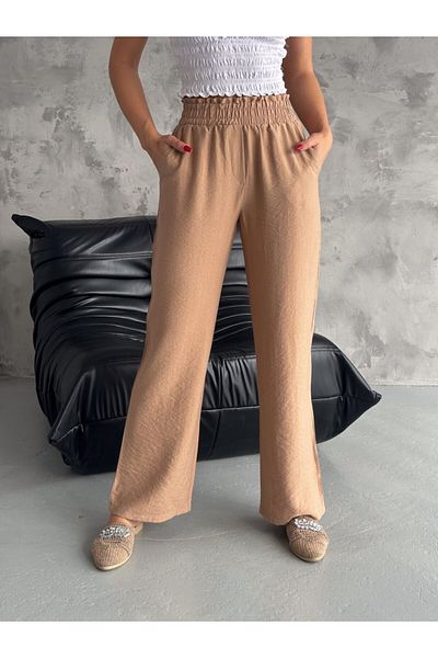 Giyimsel Tie-Waist Linen Women's Pants