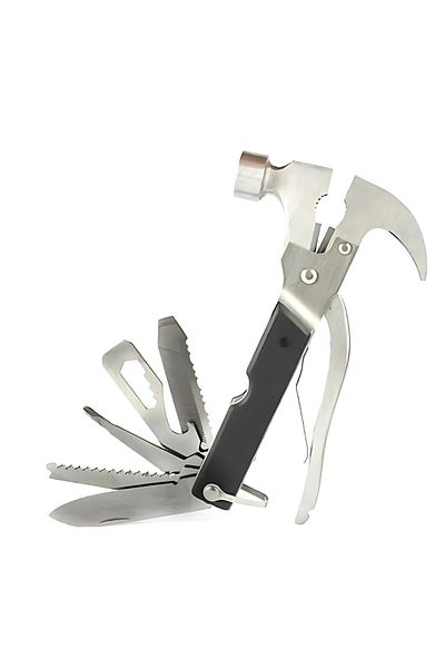 Generic Trusă de scule APF® Tac 18-în-1, unealtă multifuncțională pentru camping și drumeții cu husă de centură