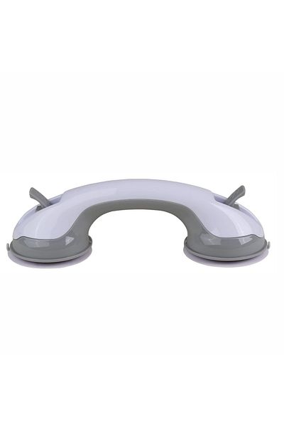 Generic Set de 2 bare de susținere pentru baie, Sundiguer, Plastic, 30x9cm, Verde/Alb