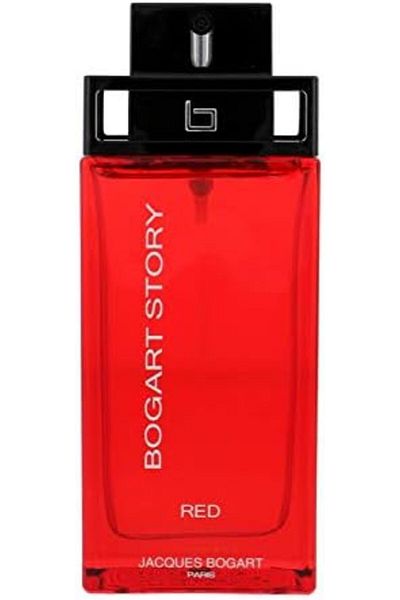 Jacques Bogart Eau de Toilette Spray Story Red for Men, 3.4 Oz