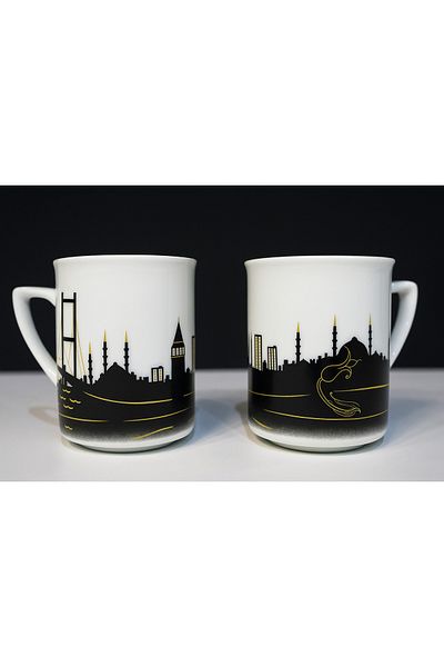 Cats By Luyano Cats by Lyn Kupa Istanbul 200Cc Porcelain White Single