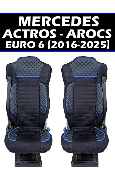 VIPTIRSHOP MERCEDES ACTROS - AROCS EURO 6 (2016-2025) DERİ SÜET ORTAPEDİK KOL...