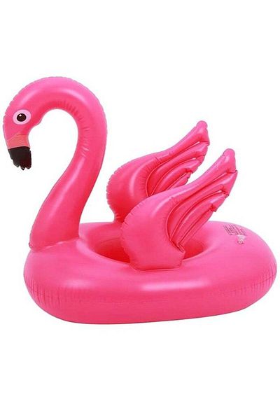 Rally Inflatable Flamingo Cartoon Swim Ring (80x 62x 75CM)