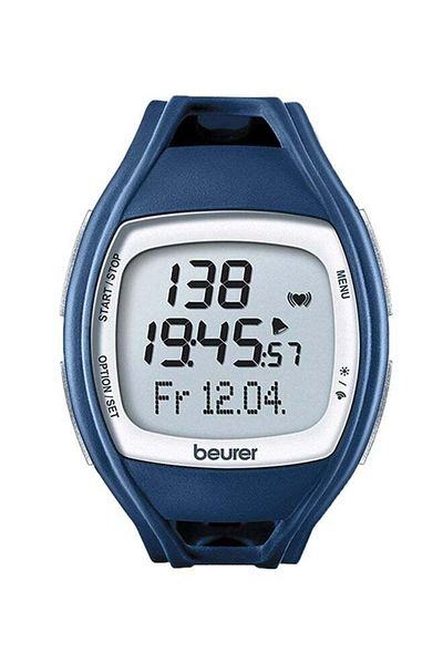 Beurer PM 45 Heart Rate Monitor With Chest Strap Blue