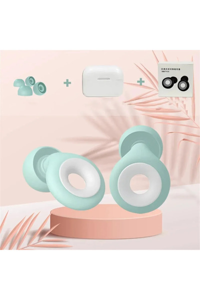 Choice زوج واحد من سدادات الأذن الناعمة المصنوعة من السيليكون لتقليل الضوضاء ...