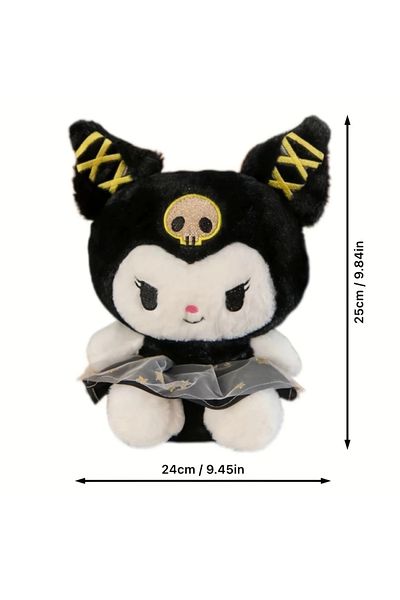 SANRIO Kuromi Black & Gold Series Plush Toy 25 cm