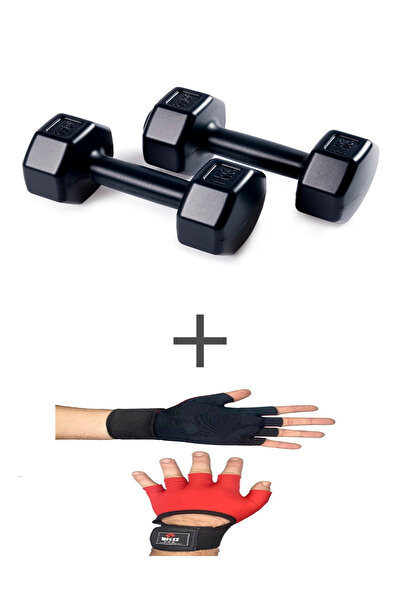 Besinistanbul PS SPOR 1 KG DAMBIL SET(1KG 2 ADET DAMBIL) + BODY ELDİVEN