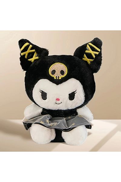 SANRIO Kuromi Black & Gold Series Plush Toy 25 cm
