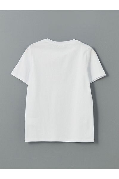 LC Waikiki Crew Neck Basic Boys' T-Shirt
