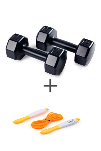 Besinistanbul PS SPOR 1 KG DAMBIL SET(1KG 2 ADET DAMBIL) + ATLAMA İPİ