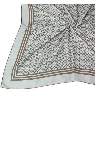 mim eşarp Φουλάρι Işıl İpek C Σχέδιο Μάλλινο Voile 90x90 cm