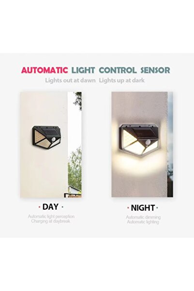 OEM Solar Lamp 100 LED with Motion Sensor, Waterproof IP65