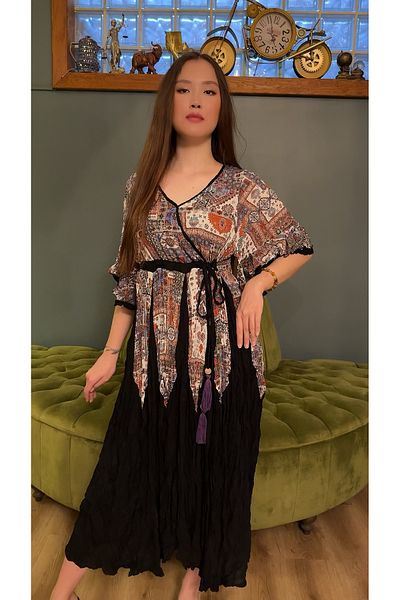 Rabiossa Authentic Fabric Dress