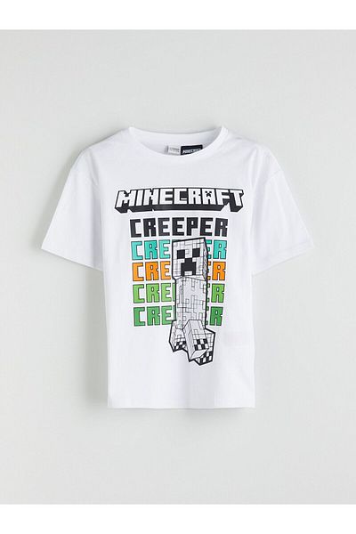 LC Waikiki Crew Neck m Printed Boys' T-Shirt