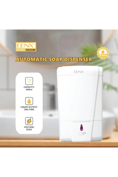 Denx DENX DX2589 Automatic Soap Dispenser with Large Capacity 600ml