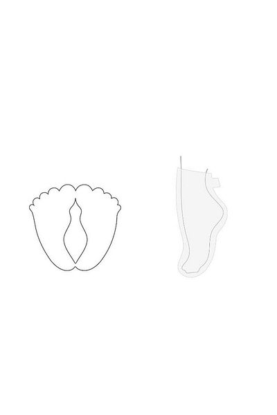 Inuwet Mască hidratantă pentru șosete, pentru tălpi uscate și crăpate, Inuwet, 16 ml