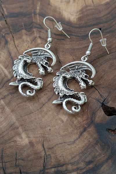 cheetah quality Dragon Special Design Men's Earring