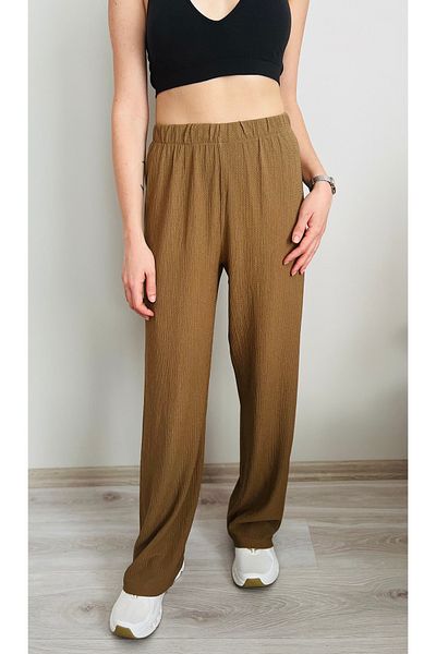 VOL High Waist, Wide Cut, Wide Leg, Lycra Wrap Fabric Palazzo Pants