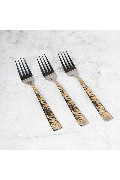 casa rosa 12-Piece Stainless Steel Dinner Spoon Set