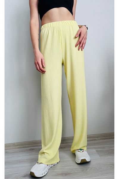 VOL High Waist, Wide Cut, Wide Leg, Lycra Wrap Fabric Palazzo Pants