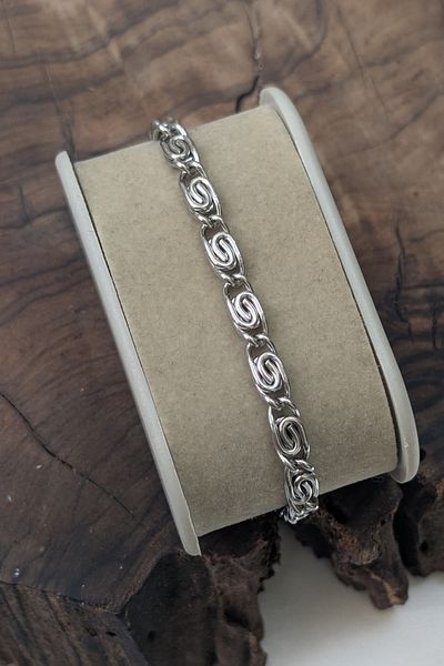 cheetah quality Stainless Steel Chain Men's Bracelet