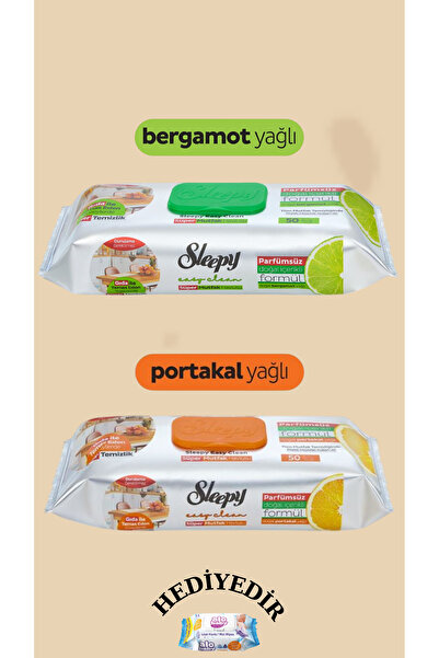 Sleepy Easy Clean Mutfak Havlusu&mendili Yüzey Temizlik ÇEŞİT002