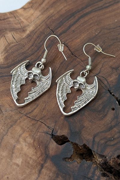 cheetah quality Bat Special Design Men's Earring