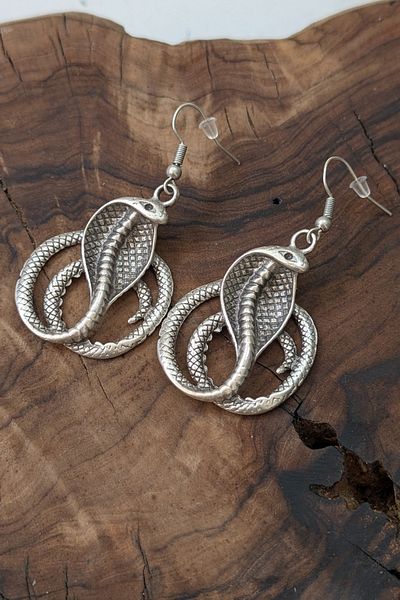 cheetah quality Cobra Special Design Men's Earring