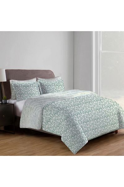 VARESSA Farisa Multicolor Print Duvet Set Queen, Double, 4 Piece Set