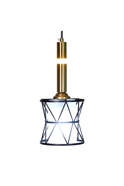 Happy Light Modern single-circle ceiling lamp for living room, bedroom or hall