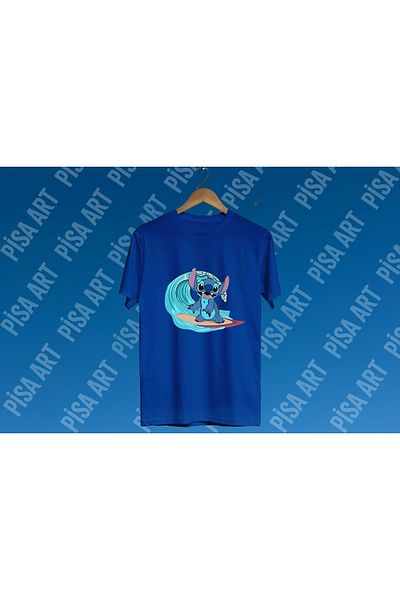 Pisa Art Stitch Surfing Special Design Unisex T-Shirt