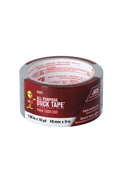 ACE All Purpose Duct Tape Grey 1.88inch x 10yd