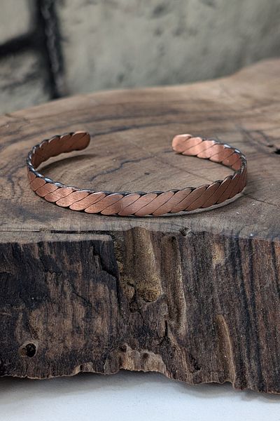 cheetah quality Men's Copper Bracelet Made by Viking Handcrafted