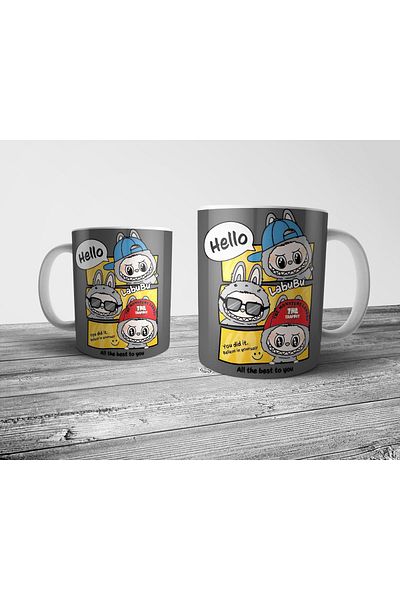 Pixxa Labubu Mug Cup Model 2