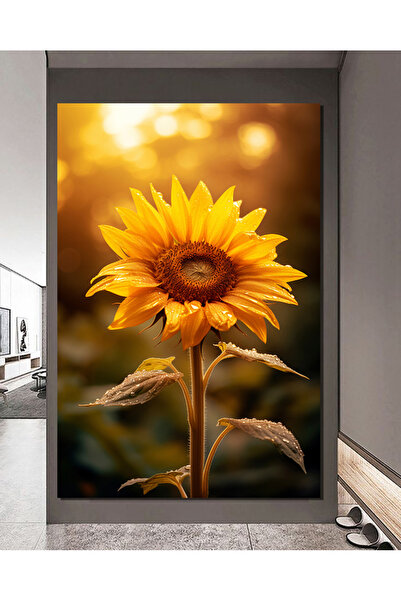 ESLEM AYÇİÇEĞİ KANVAS TABLO