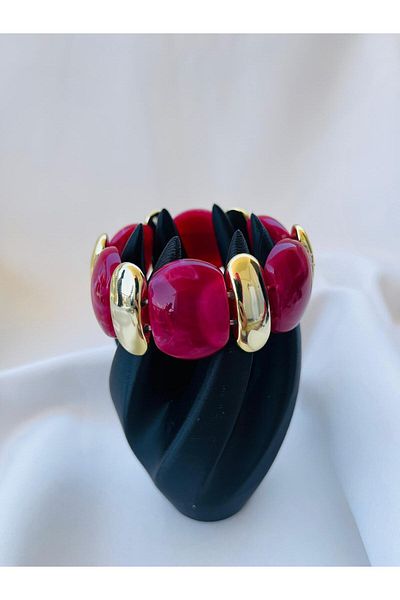 ESDE Stylish Design Bracelet with Colored Stones