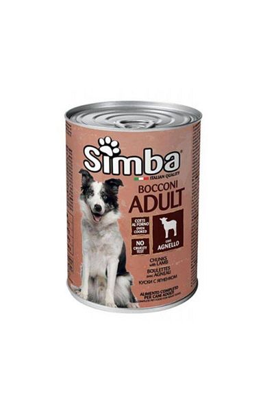 Simba Lamb Meat For Dogs Pack Of 12*415grm