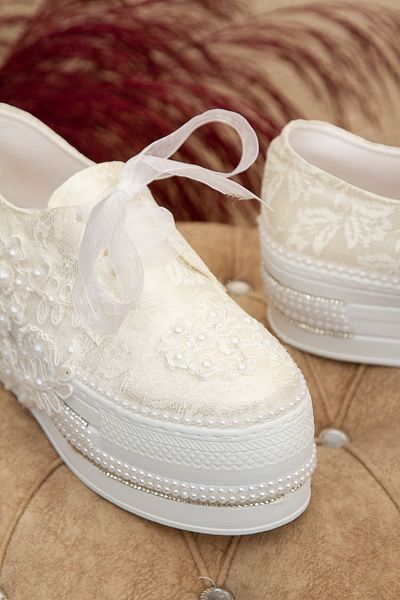 MFT AYAKKABI Women's 6 cm Heeled Evening Dress Wedding Dress Shoes