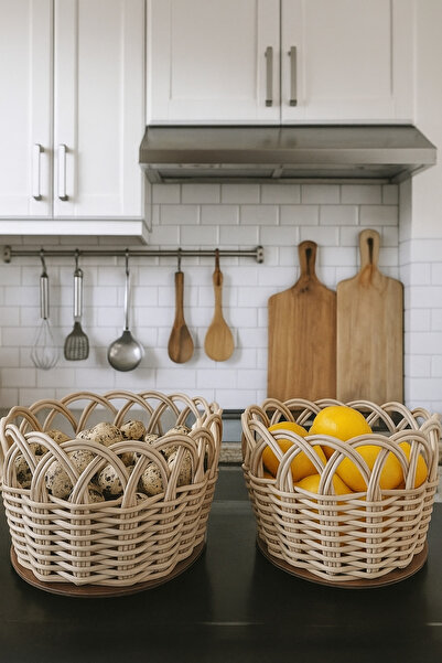 shop Raddancore Premium Oval 2-Piece Basket Set