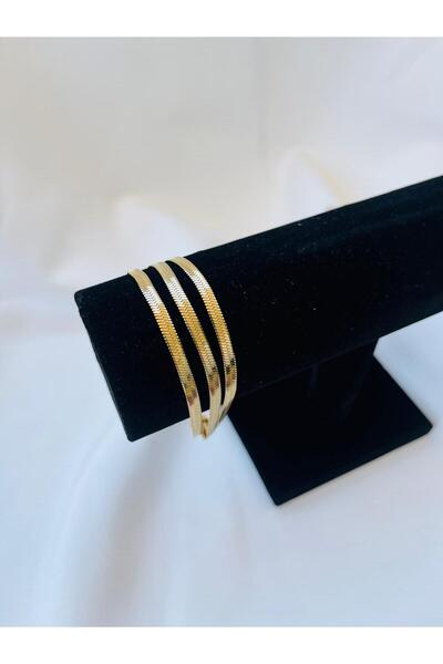 ESDE سوار ثعبان من القش مكون من 3 قطع من الفولاذ لا يسبب تسود