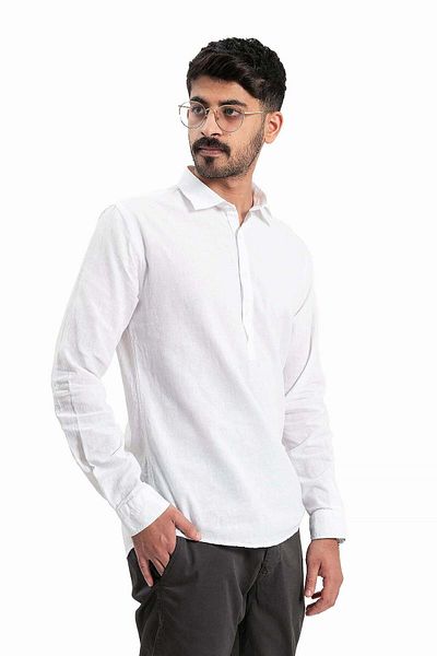 wecre8 Men White Shirt by WECRE8