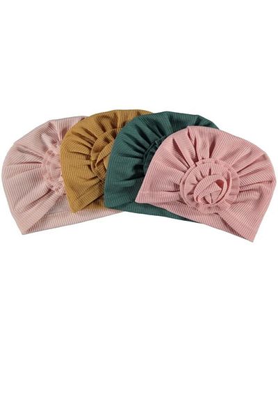 MODA Pi̇Nkjoy Baby Girl Bonnet Set