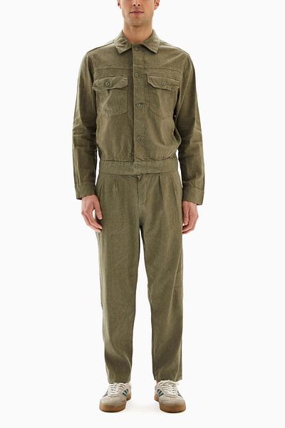 wecre8 Khaki Military Set of Shirt and Trousers By WECRE8