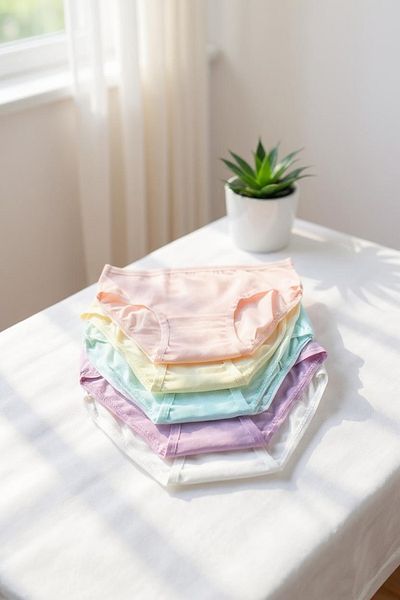 Katmirra 6-Piece Soft Color Girls' Panties - Dondeza Ve Tutku Underwear Bayii