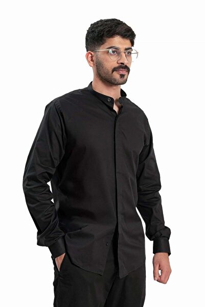wecre8 Men Black Shirt By WECRE8
